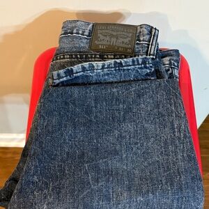 Levi's Men's Dark Blue Slim Jeans